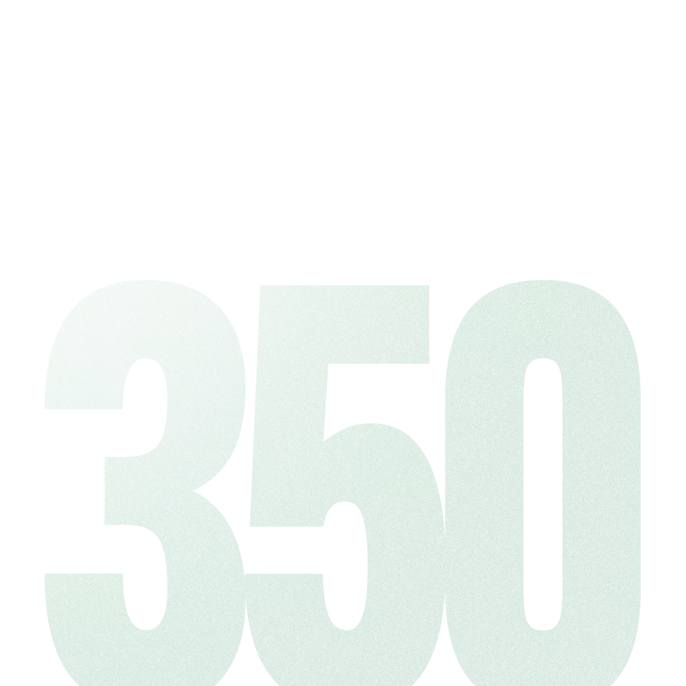 350km